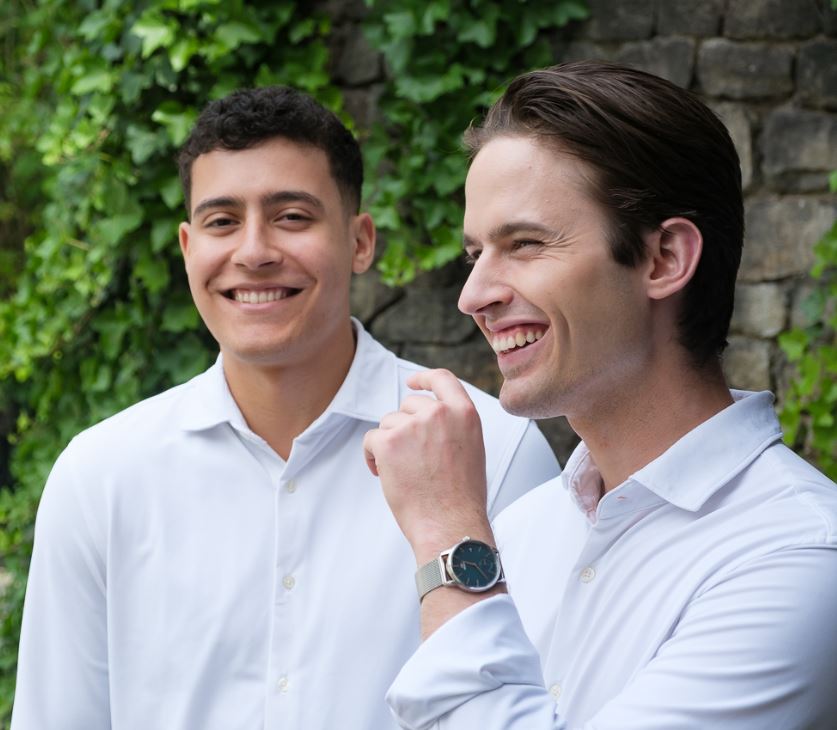 Andrej and Arnold, the IngatlanMedia team